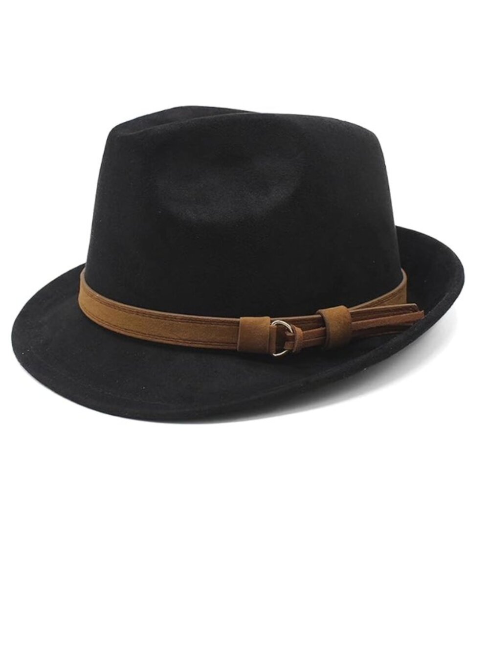 Men's/Women's short brim fedora hat